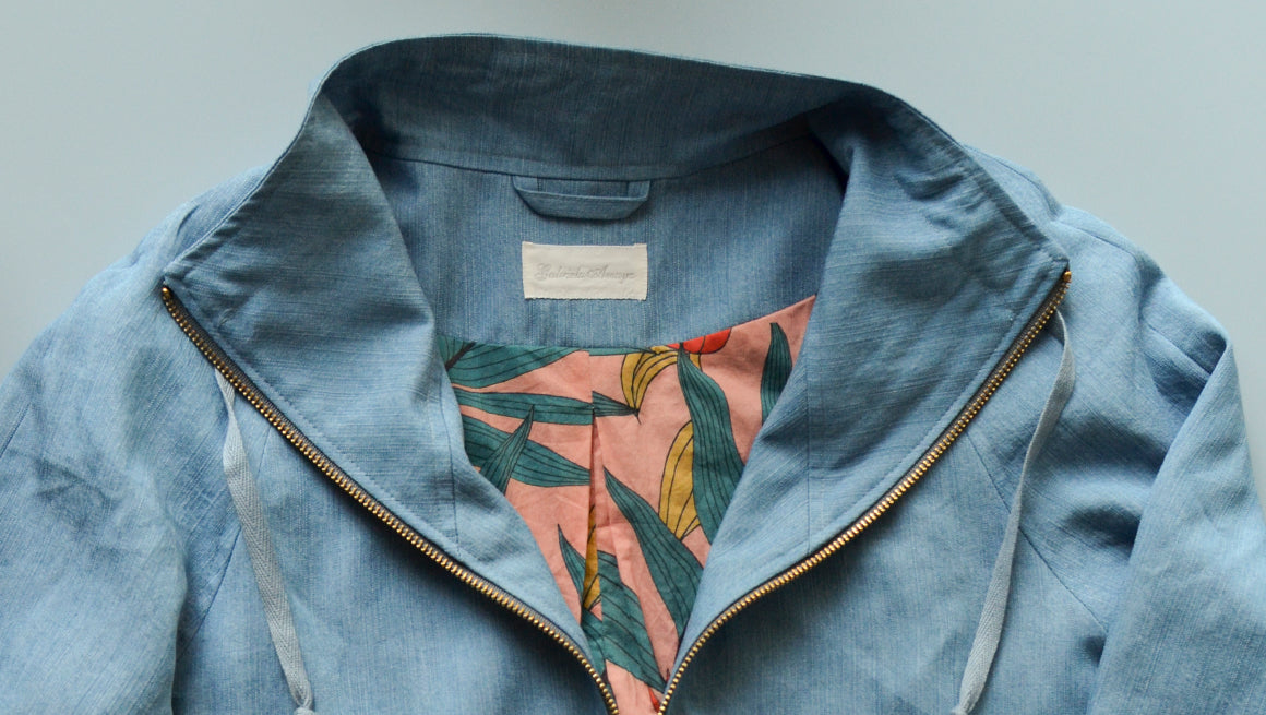 Joy Jacket Sew Along | Bag Lining Finishing Details