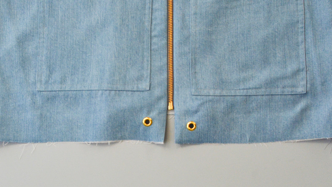 Joy Jacket Sew Along | Zipper