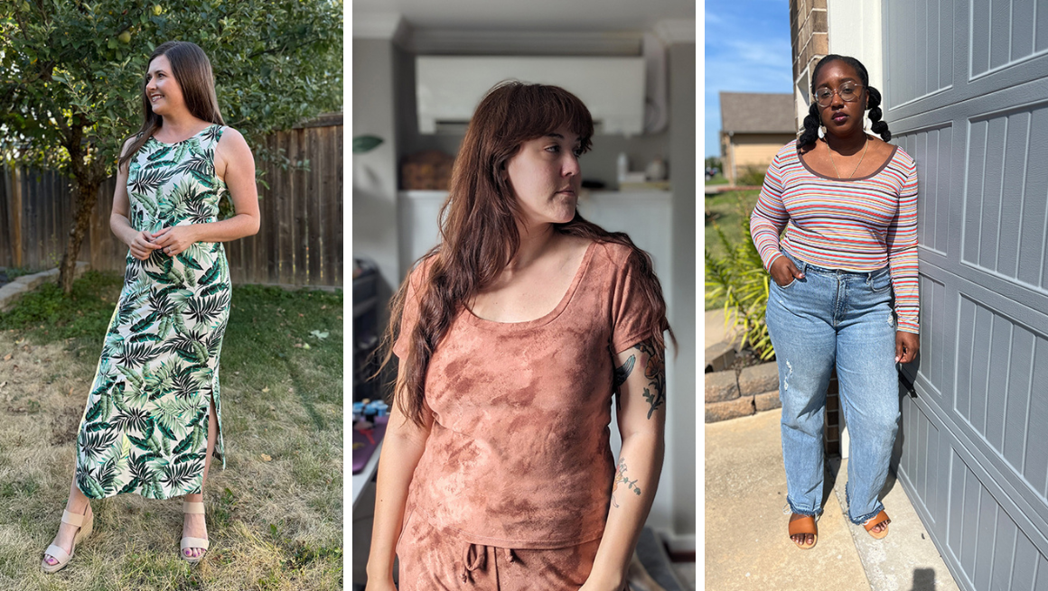 Thank You Tess Sewing Pattern Testers!