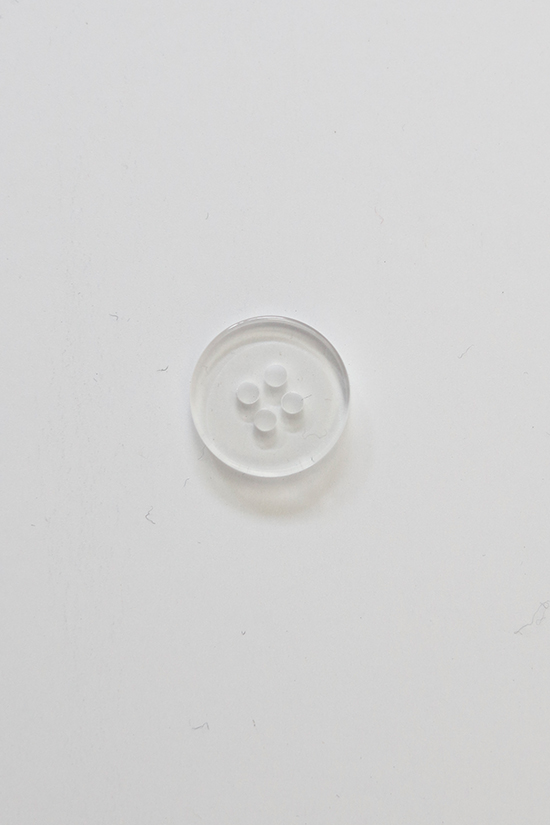 1/2" Clear Button