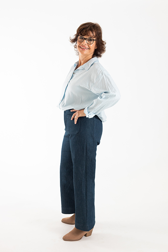 Isle Jeans Printed Pattern