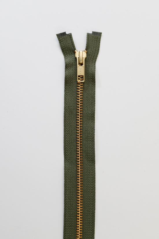 Jacket Zipper - Olive Green