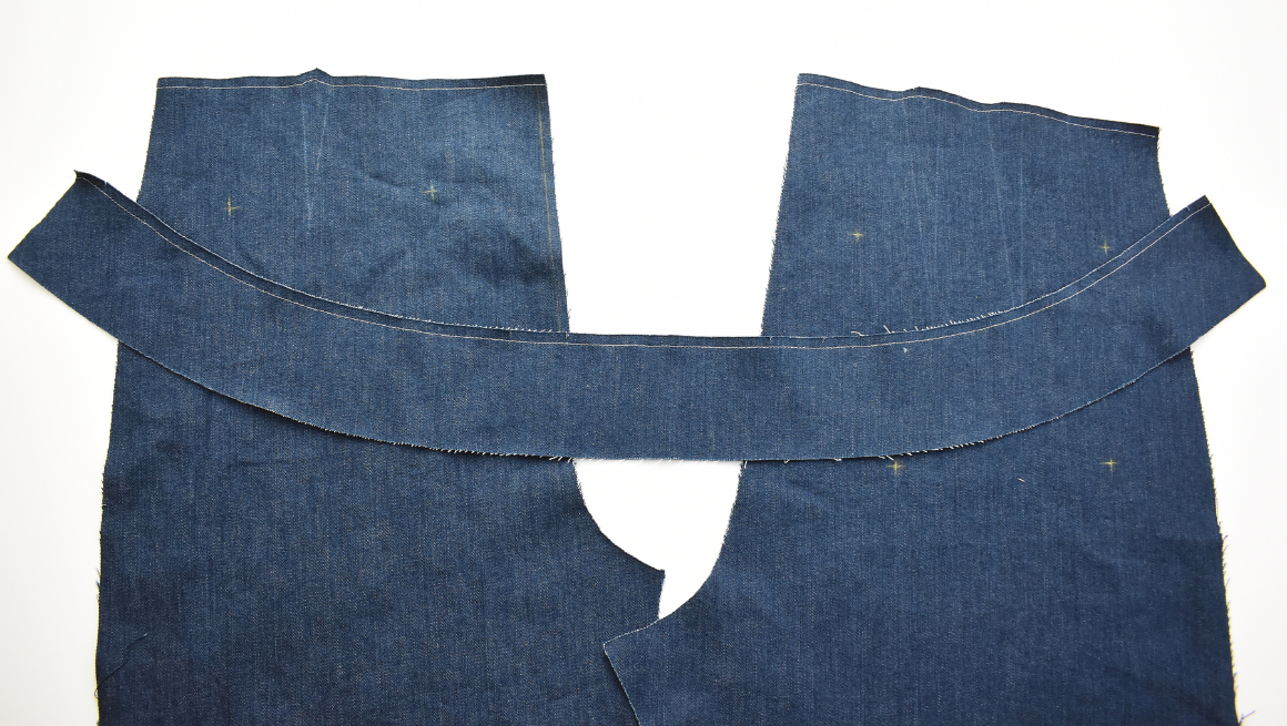 Isle Jeans Sew Along | Add Interfacing, Prep Center Fly & Sew Darts