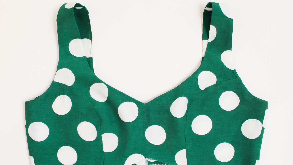 Bora Sew Along | Sewing the Neckline and Tank (View B)