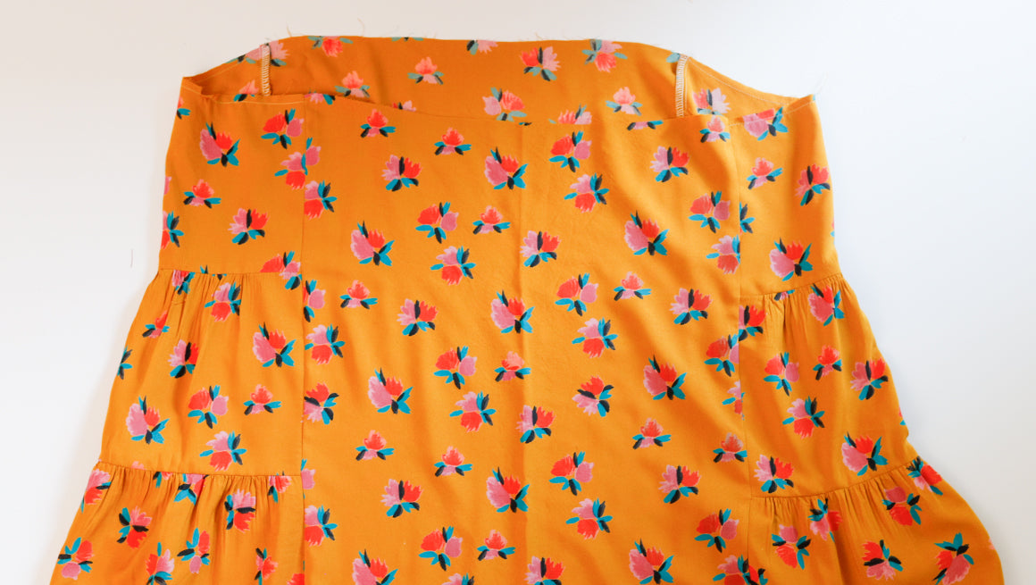 Sew the dress feature