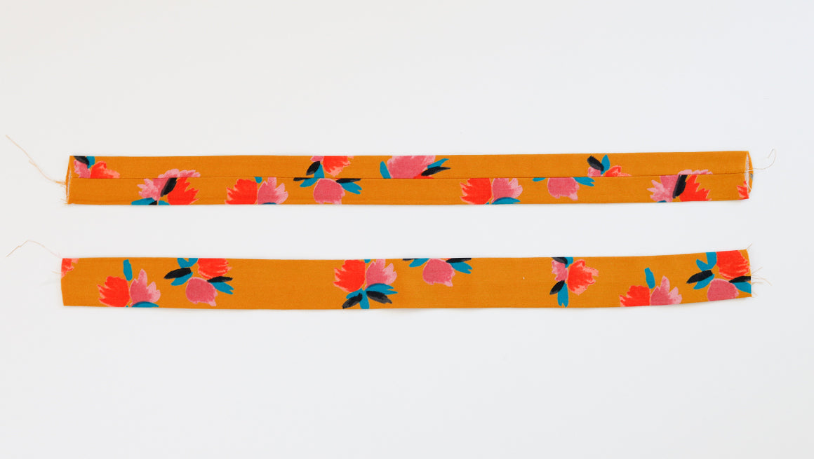 Sewing the straps feature