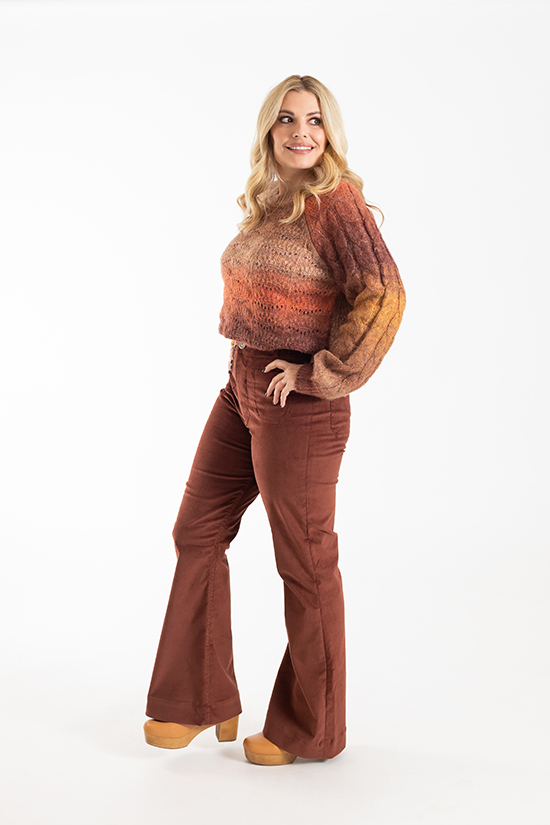 Isle Jeans Printed Pattern