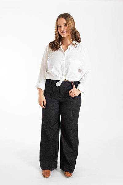 Isle Jeans PDF Pattern - Chalk and Notch