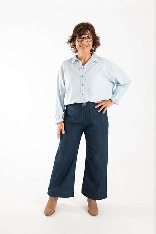 Isle Jeans PDF Pattern - Chalk and Notch