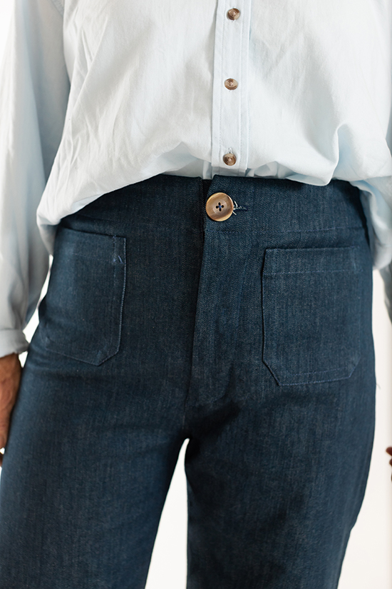 Isle Jeans Printed Pattern