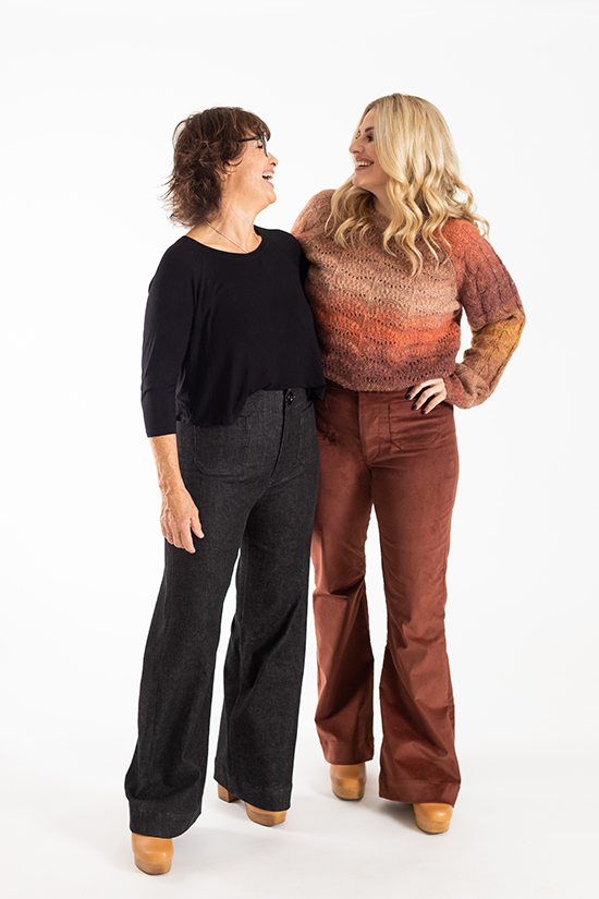 Isle Jeans Printed Pattern