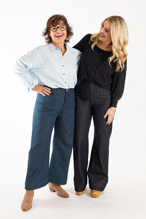Isle Jeans PDF Pattern - Chalk and Notch