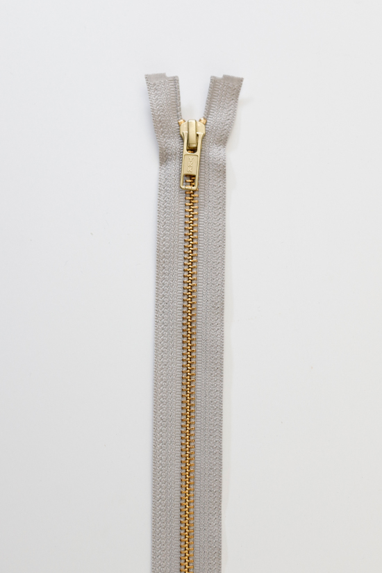 Jacket Zipper - Light Grey