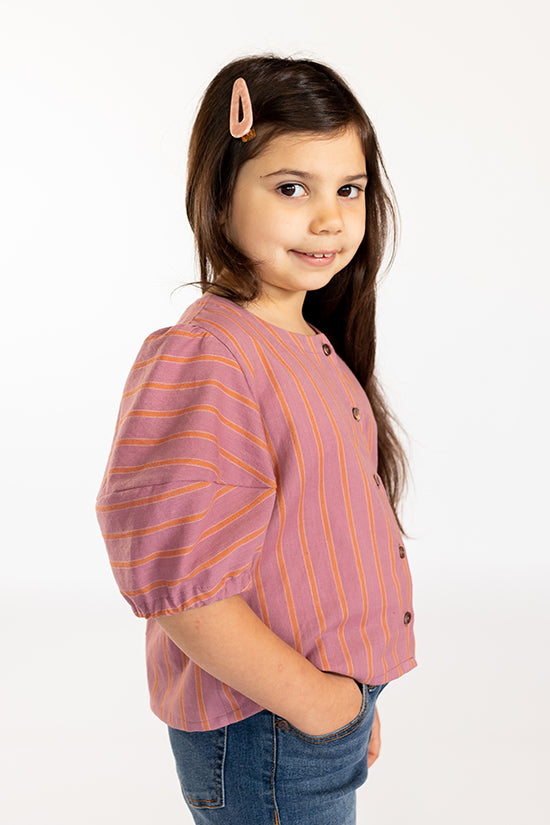 Chalk and Notch Mini Wren Blouse and Dress Pattern