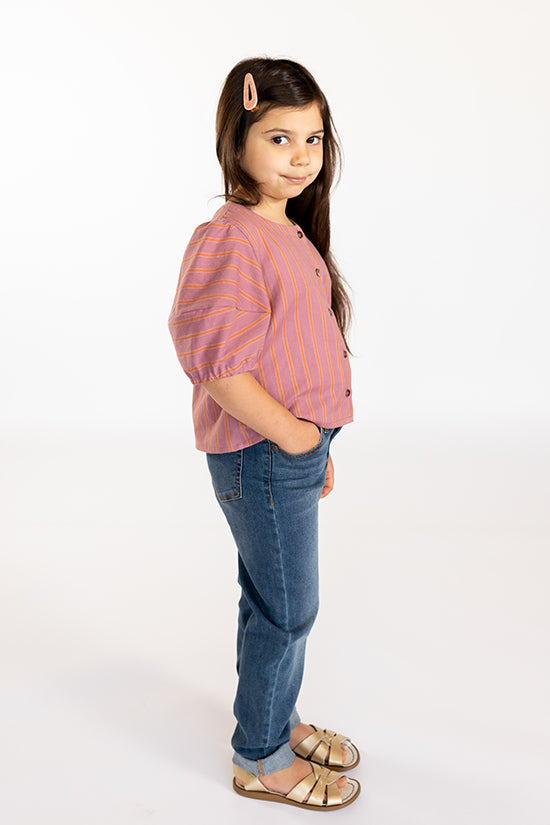 Chalk and Notch Mini Wren Blouse and Dress Pattern