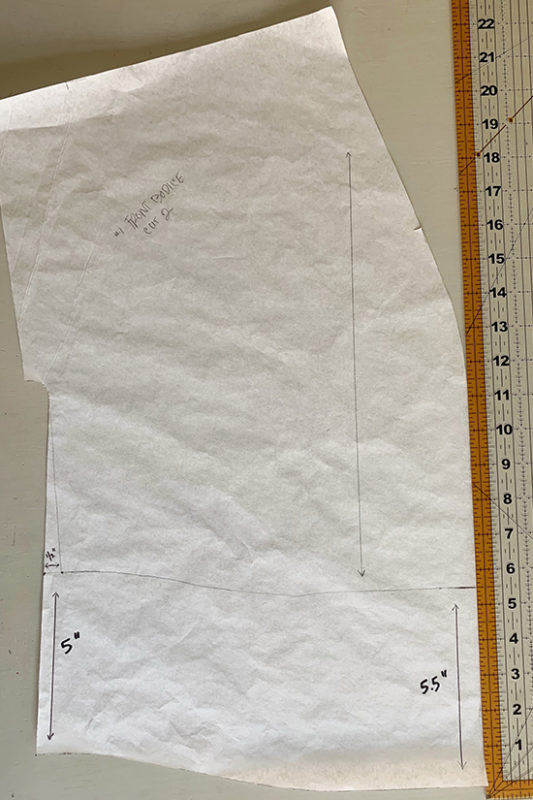 Fringe Boxy Top Tutorial Chalk and Notch