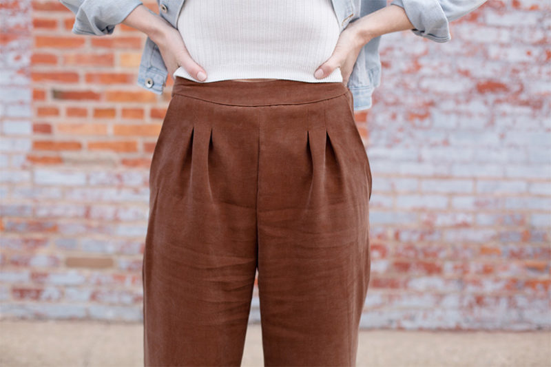 Paper Bag Pants Free PDF Pattern  Shwin  Shwin