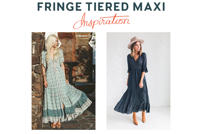 Fringe Tiered Maxi Tutorial - Chalk and ...