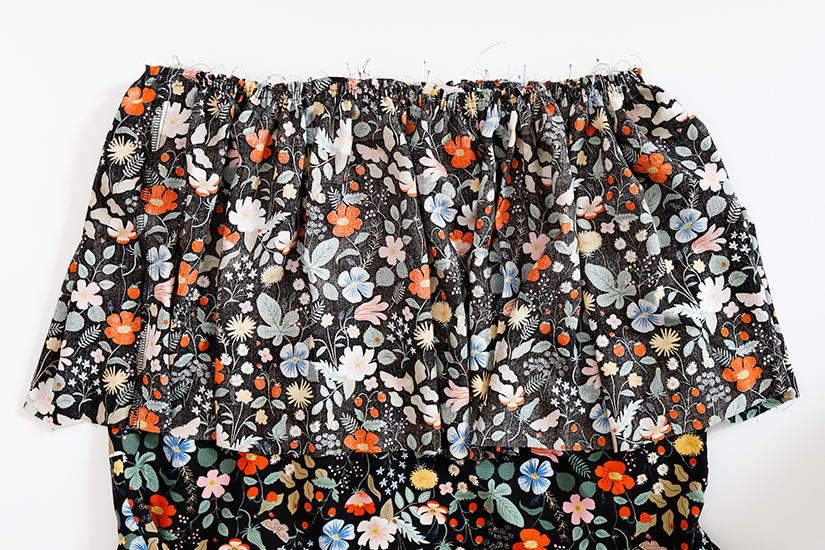 Wren Sew Along | Sew Dress Skirt & Hem - Chalk and Notch