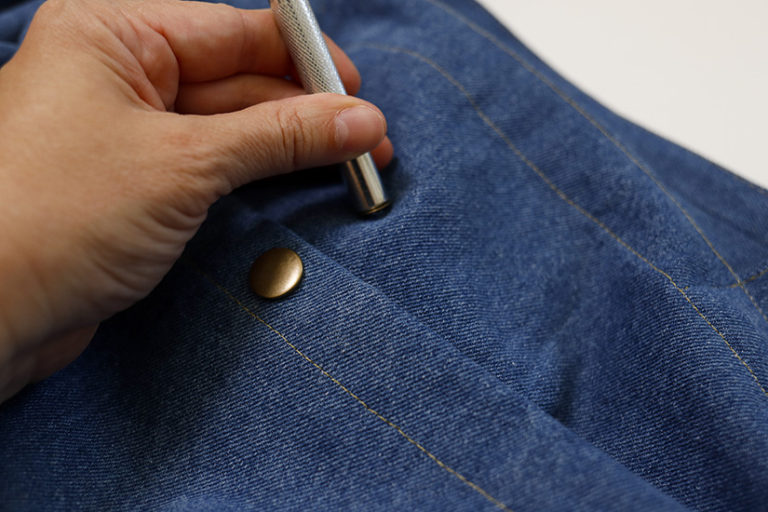 Sewing Tips | Setting Snaps - Chalk and Notch