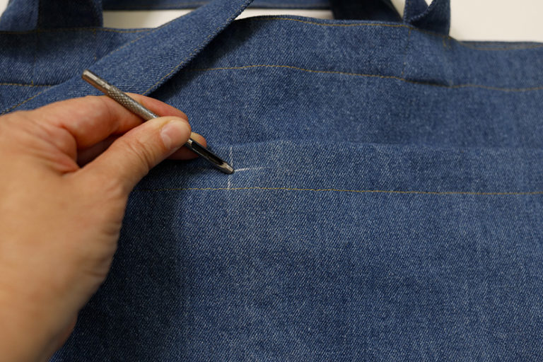 Sewing Tips | Setting Snaps - Chalk and Notch