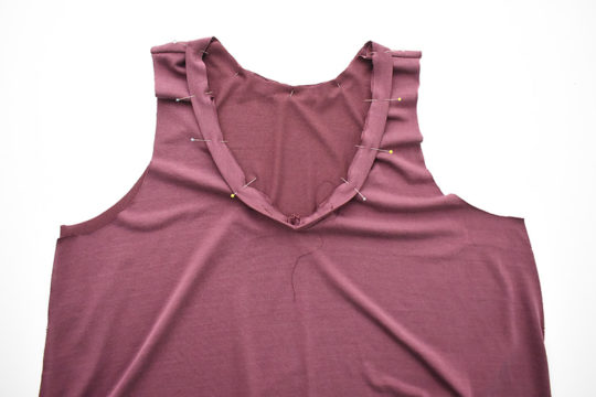 Pony Tank Sew Along | Sew Shoulder Seams and Attach the Neckband ...