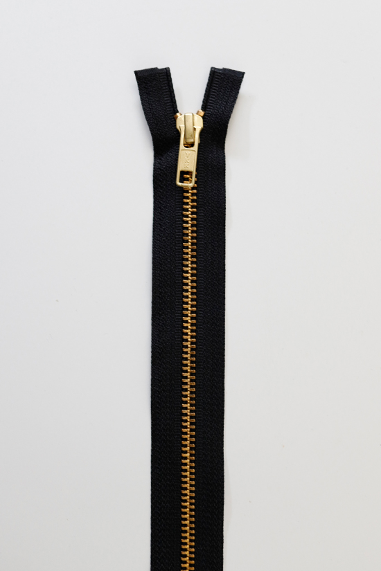 ▷ Nylon Coil Zipper 100 cm #5 39,37 Metallic Teeth Jacket Zipper Open End  - Separeted
