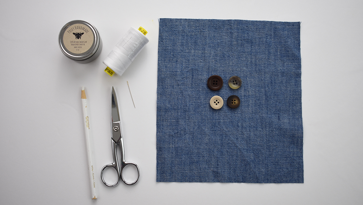 How to Sew a Button, Beginners Guide to Sewing Buttons