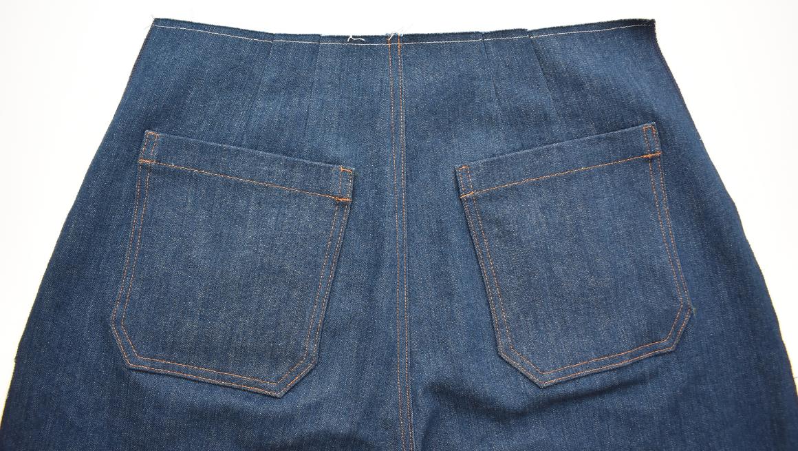 Dark Wash Classic Five Pocket Jeans | Oscar Hunt